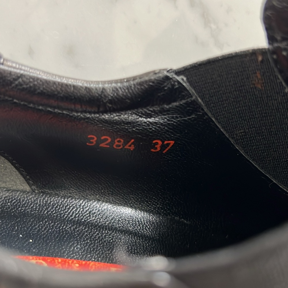 Prada Calzature Donna Nero Nappa Sport Booties size 37 - Picture 9 of 13